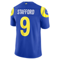 Silnrao LA.Rams #9 Matthew Stafford Royal Team Vapor F.U.S.E. Stitched Limited Jerseys