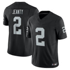 Silnrao LV.Raiders #2 Ashton Jeanty Player Black Home Limited Stitched Jerseys