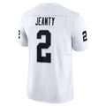 Silnrao LV.Raiders #2 Ashton Jeanty Player Whtie Vapor F.U.S.E. Limited Stitched Jerseys