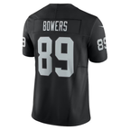 Silnrao LV.Raiders #89 Brock Bowers Black Team Vapor F.U.S.E. Limited Stitched Jerseys