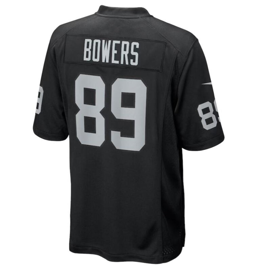 Silnrao LV.Raiders #89 Brock Bowers Black 2024 Draft First Round Pick Player Game Jersey Stitched Jerseys