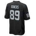Silnrao LV.Raiders #89 Brock Bowers Black 2024 Draft First Round Pick Player Game Jersey Stitched Jerseys