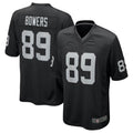 Silnrao LV.Raiders #89 Brock Bowers Black 2024 Draft First Round Pick Player Game Jersey Stitched Jerseys