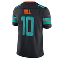 Silnrao M.Dolphins #10 Tyreek Hill Player Blue Rivalries Collection Vapor Limited Stitched Jerseys