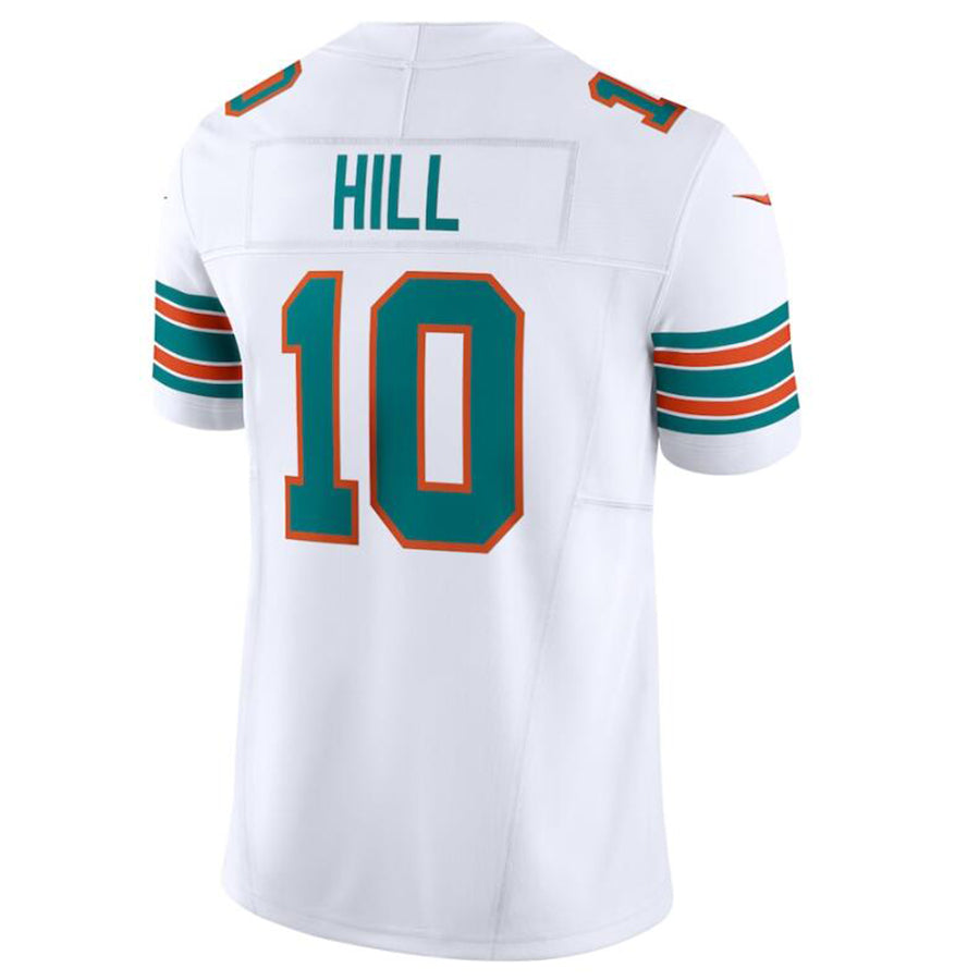SilnraoM.Dolphins #10 Tyreek Hill White Vapor F.U.S.E. Limited Jersey American Stitched Stitched Jerseys