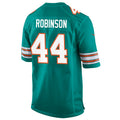 Silnrao M.Dolphins #44 Chop Robinson Player Aqua Home Game Stitched Jerseys