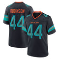 Silnrao M.Dolphins #44 Chop Robinson Player Pitch Blue Rivalries Collection Game Stitched Jerseys