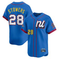 Silnrao M.Marlins #28 Kyle Stowers Player Blue National League All-Star Game Limited Stitched Jerseys