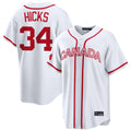 Silnrao M.Marlins #34 Liam Hicks Player White 2026 World Classic Home Pick-A-Player Stitched Jerseys