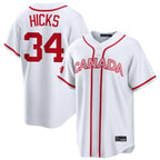 Silnrao M.Marlins #34 Liam Hicks Player White 2026 World Classic Home Pick-A-Player Stitched Jerseys