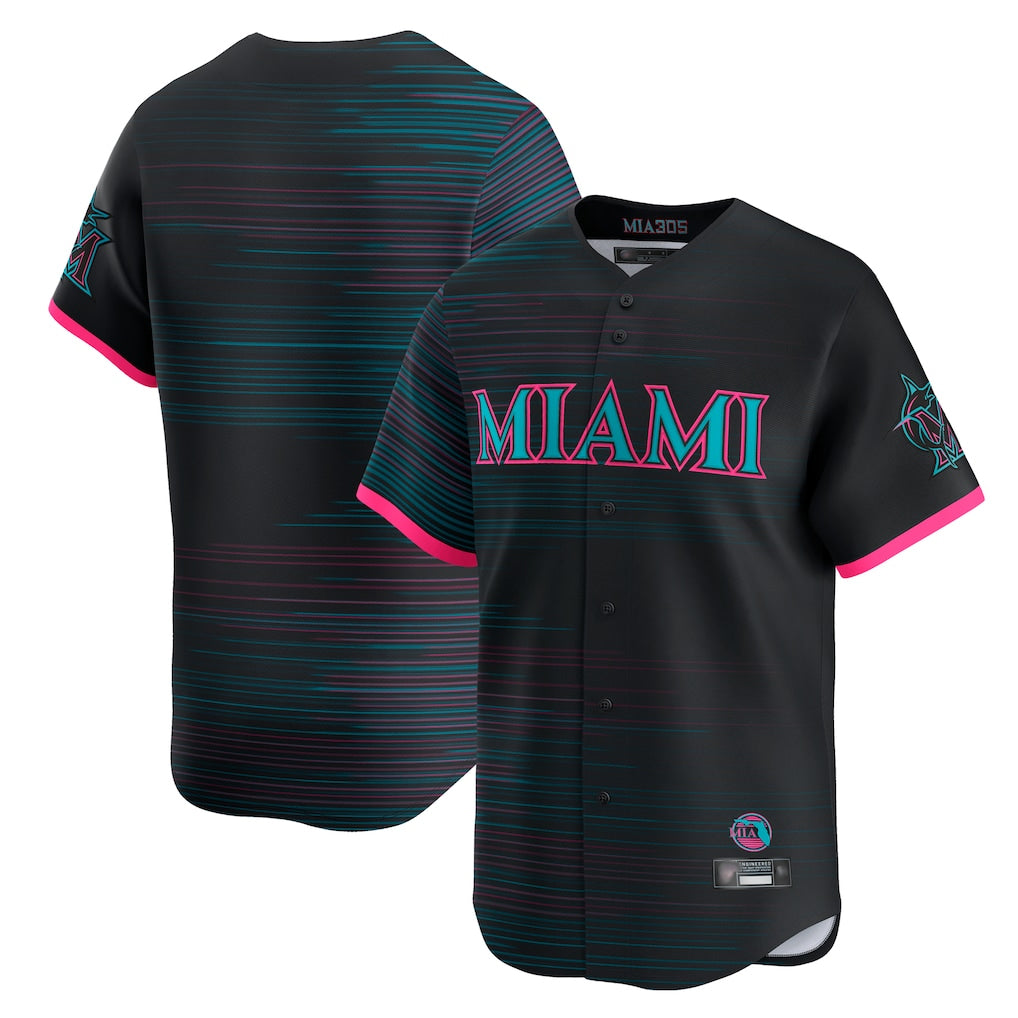 Silnrao M.Marlins ## Marlins Blank Player Black City Connect Home Limited Stitched Jerseys