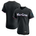 Silnrao M.Marlins ## Marlins Blank Player Black Vapor Home Limited Elite Stitched Jerseys