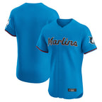Silnrao M.Marlins ## Marlins Blank Player Blue Home Limited Elite Stitched Jerseys