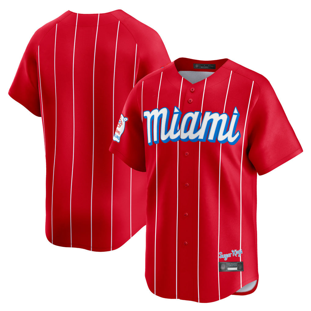 Silnrao M.Marlins ## Marlins Blank Player Red City Connect Home Game Stitched Jerseys