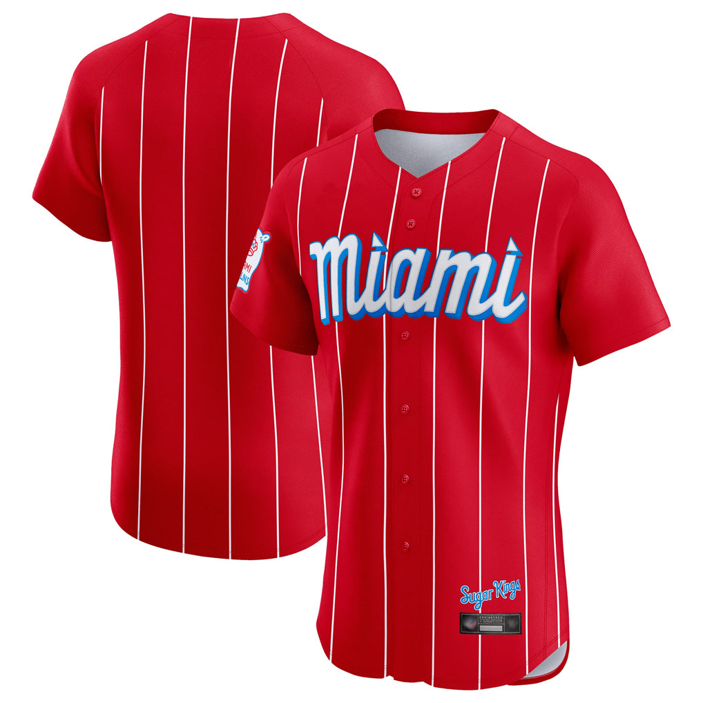 Silnrao M.Marlins ## Marlins Blank Player Red City Connect Home Limited Elite Stitched Jerseys