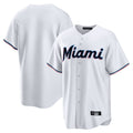 Silnrao M.Marlins ## Marlins Blank Player White  Home Game Stitched Jerseys