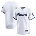 Silnrao M.Marlins ## Marlins Blank Player White  Home Limited Stitched Jerseys