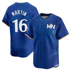 Silnrao M.Twins #16 Austin Martin Player Royal City Connect Limited Home Stitched Jerseys