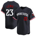 Silnrao M.Twins #23 Royce Lewis Player Navy Home Limited Stitched Jerseys