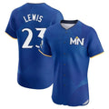 Silnrao M.Twins #23 Royce Lewis Player Royal City Connect Limited Elite Home Stitched Jerseys
