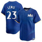 Silnrao M.Twins #23 Royce Lewis Player Royal City Connect Limited Home Stitched Jerseys