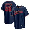 Silnrao M.Twins #26 Max Kepler Player Navy Home Limited Game Stitched Jerseys