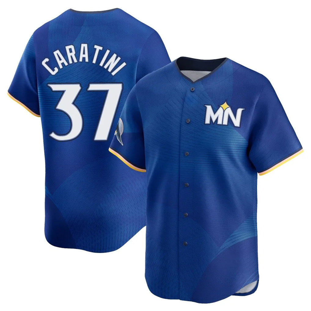 Silnrao M.Twins #37 Victor Caratini Player Royal City Connect Limited Home Stitched Jerseys