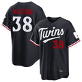 Silnrao M.Twins #38 Matt Wallner Player Navy Home Game Stitched Jerseys