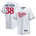 Silnrao M.Twins #38 Matt Wallner Player White Home Game Stitched Jerseys