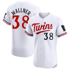 Silnrao M.Twins #38 Matt Wallner Player White Home Limited Stitched Jerseys