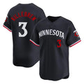 Silnrao M.Twins #3 Harmon Killebrew Player Navy Home Limited Stitched Jerseys