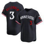 Silnrao M.Twins #3 Harmon Killebrew Player Navy Home Limited Stitched Jerseys