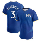 Silnrao M.Twins #3 Harmon Killebrew Player Royal City Connect Limited Elite Home Stitched Jerseys