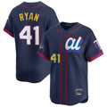 Silnrao M.Twins #41 Joe Ryan Player Navy All-star Game Limited Home Stitched Jerseys