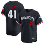 Silnrao M.Twins #41 Joe Ryan Player Navy Home Limited Stitched Jerseys