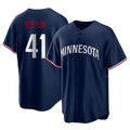 Silnrao M.Twins #41 Joe Ryan Player Navy Replica Alternate Home Stitched Jerseys