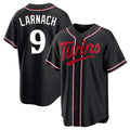 Silnrao M.Twins #9 Trevor Larnach Player Black Fashion Out Home Limited Stitched Jerseys