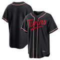 Silnrao M.Twins ## Twins Blank Player Black Fashion Out Home Limited Stitched Jerseys