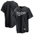 Silnrao M.Twins ## Twins Blank Player Black Home Game Stitched Jerseys