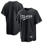 Silnrao M.Twins ## Twins Blank Player Black Home Game Stitched Jerseys