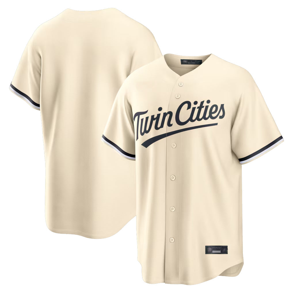 Silnrao M.Twins ## Twins Blank Player Cream Game Limited Home Stitched Jerseys