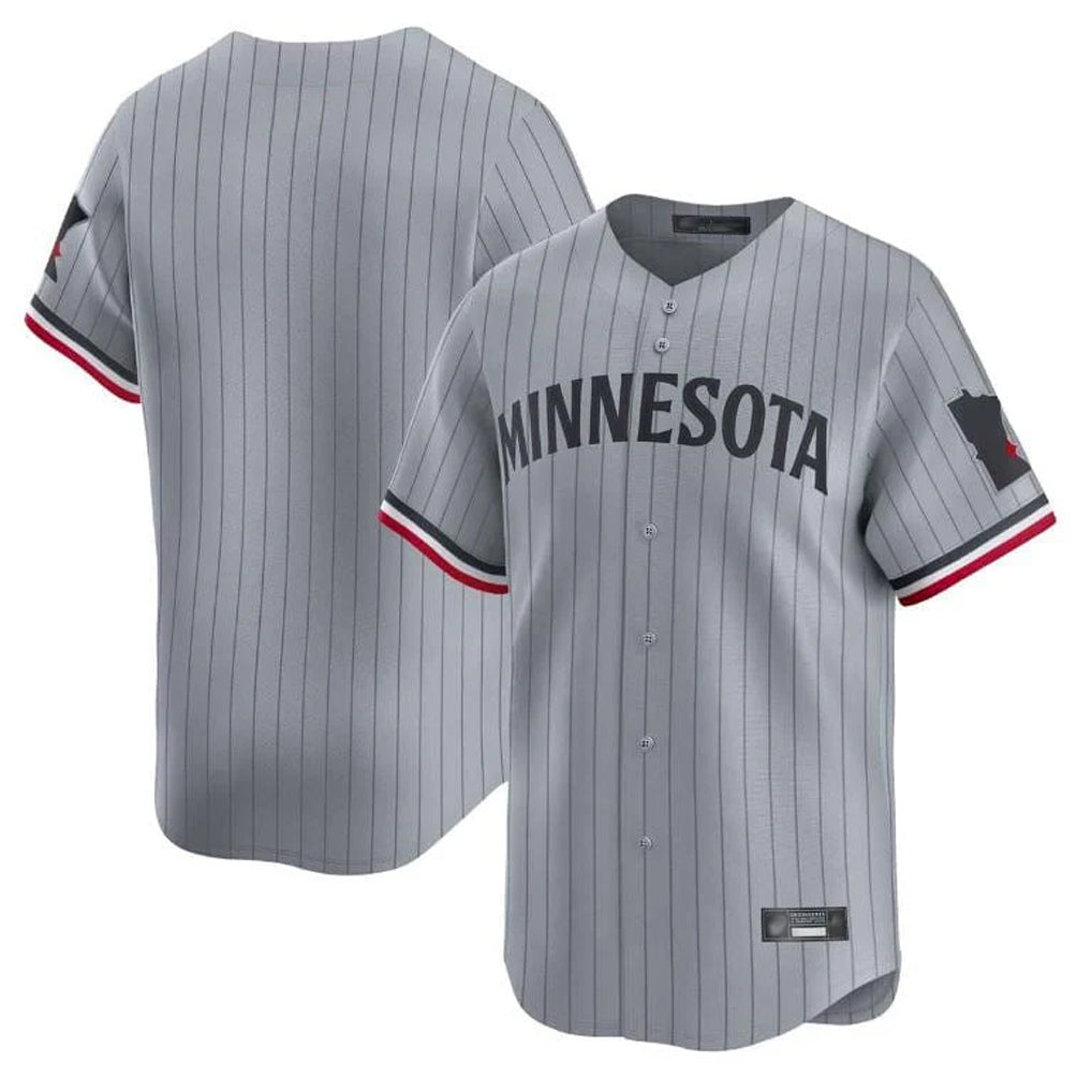 Silnrao M.Twins ## Twins Blank Player Gray Home Limited Stitched Jerseys