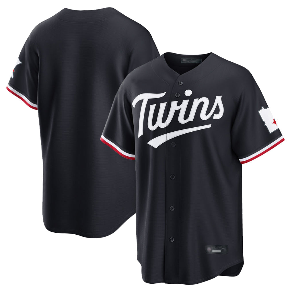 Silnrao M.Twins ## Twins Blank Player Navy Home Game Stitched Jerseys
