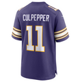 Silnrao M.Vikings #11 Daunte Culpepper Purple Classic Retired Player Game Jerseys American Stitched Jerseys