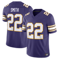 Silnrao M.Vikings #22 Harrison Smith Purple Vapor F.U.S.E. Limited Jersey Stitched American Stitched Jerseys