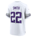 Silnrao M.Vikings #22 Harrison Smith White Alternate Game Stitched Jerseys