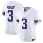 Silnrao M.Vikings #3 Jordan Addison White Alternate Vapor F.U.S.E. Limited Jersey American Stitched Jerseys