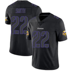 Silnrao MN.Vikings #22 Harrison Smith Player Limited Black Impact Game Stitched Jerseys