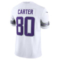 Silnrao MN.Vikings #80 Cris Carter White Alternate Vapor F.U.S.E. Retired Player Limited Stitched Jerseys