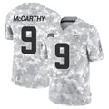 Silnrao MN.Vikings #9 J.J. McCarthy Player Arctic Camo Salute to Service Limited Stitched Jerseys